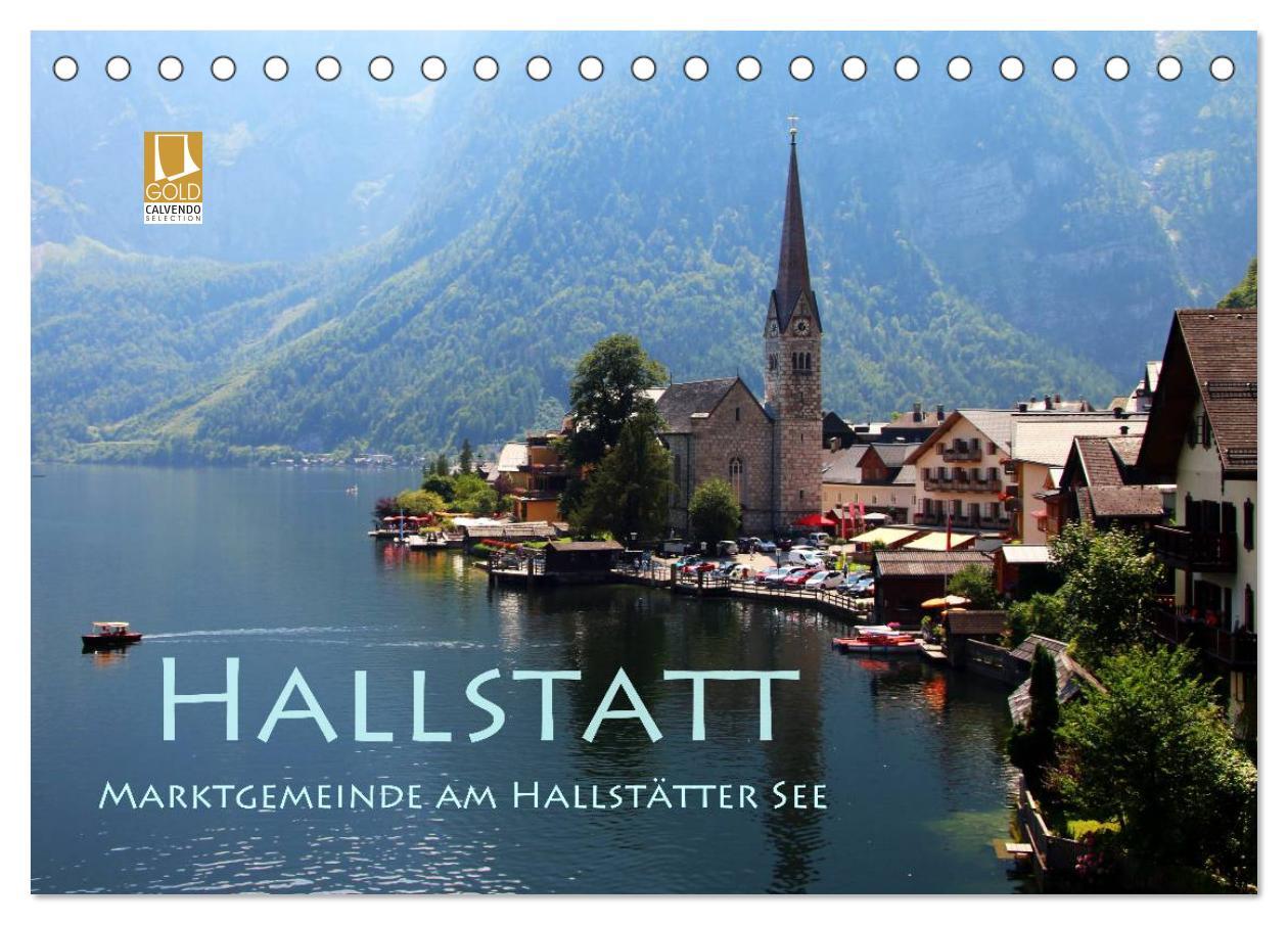 Cover: 9783435583386 | Hallstatt, Marktgemeinde am Hallstätter See (Tischkalender 2025 DIN...