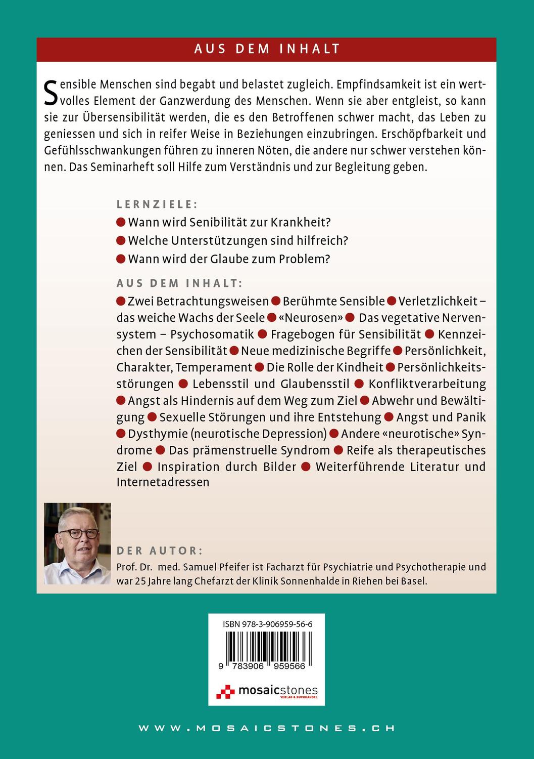 Rückseite: 9783906959627 | Schlafen und Träumen | Schlafstörungen - Diagnose und Therapie ...