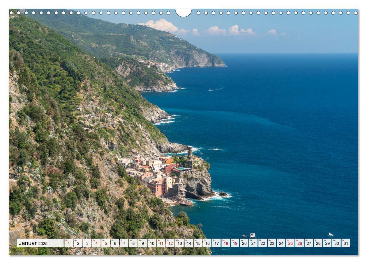 Bild: 9783383839818 | Die Italienische Riviera - Ligurien (Wandkalender 2025 DIN A3...