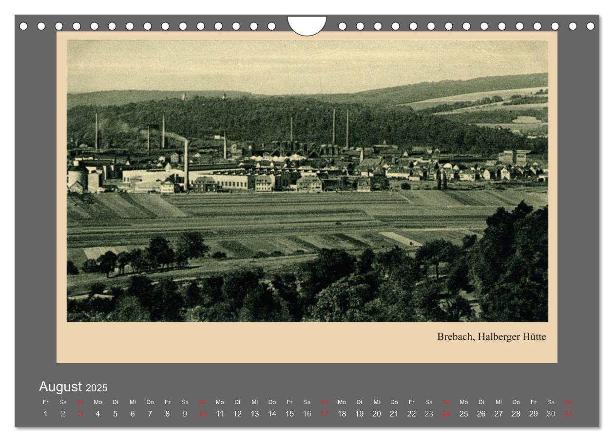 Bild: 9783435556816 | Saarland - vunn domols (frieher), Industrieanlagen (Wandkalender...