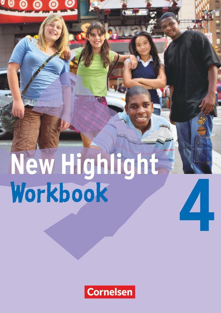 Cover: 9783464344651 | New Highlight 4: 8. Schuljahr. Workbook | Gwen Berwick | Taschenbuch