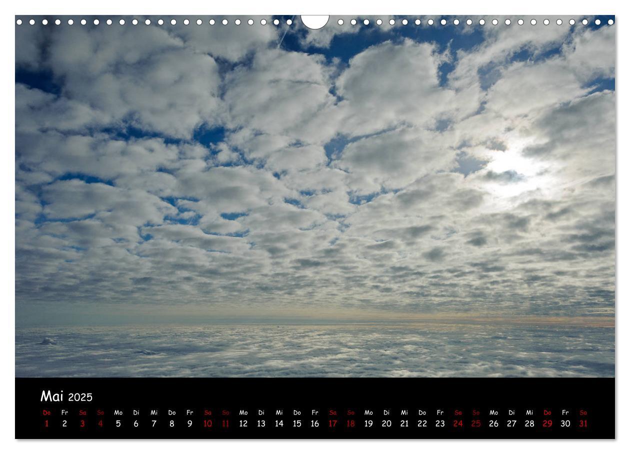 Bild: 9783435459162 | Wolkenwelten (Wandkalender 2025 DIN A3 quer), CALVENDO Monatskalender