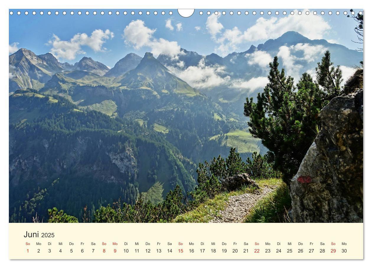 Bild: 9783435192076 | Wanderglück im Allgäu (Wandkalender 2025 DIN A3 quer), CALVENDO...