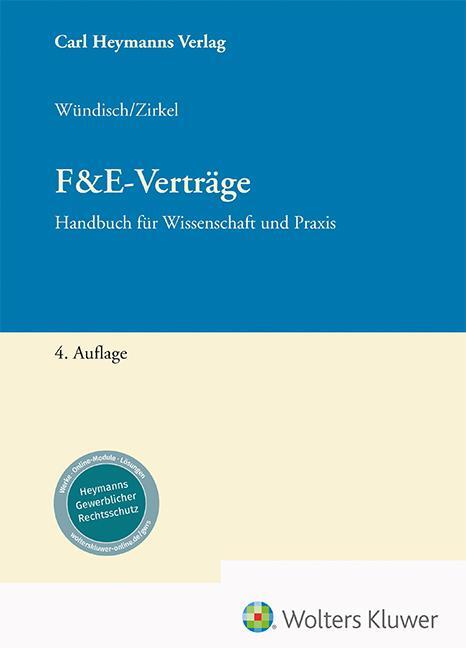 Cover: 9783452302359 | F&amp;E-Verträge | Handbuch für Wissenschaft und Praxis | Wündisch (u. a.)