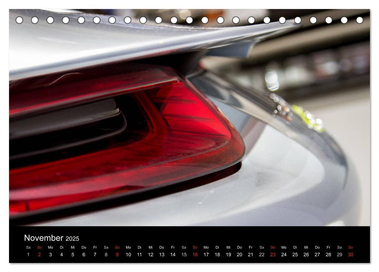 Bild: 9783435606993 | Heiligs Blechle - Porsche-Ikonen im Detail (Tischkalender 2025 DIN...