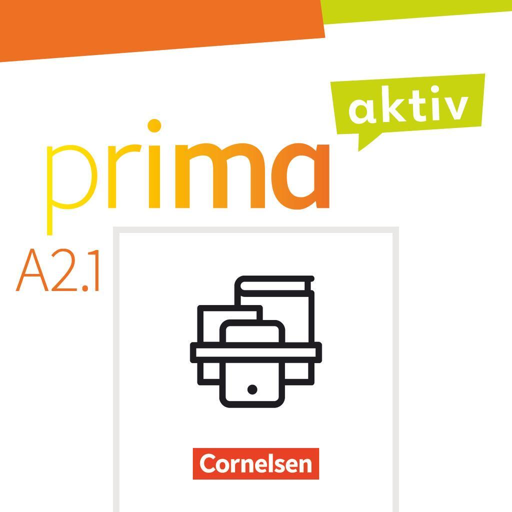 Cover: 9783061226060 | Prima aktiv A2. Band 1 - Kursbuch und Arbeitsbuch im Paket | Buch