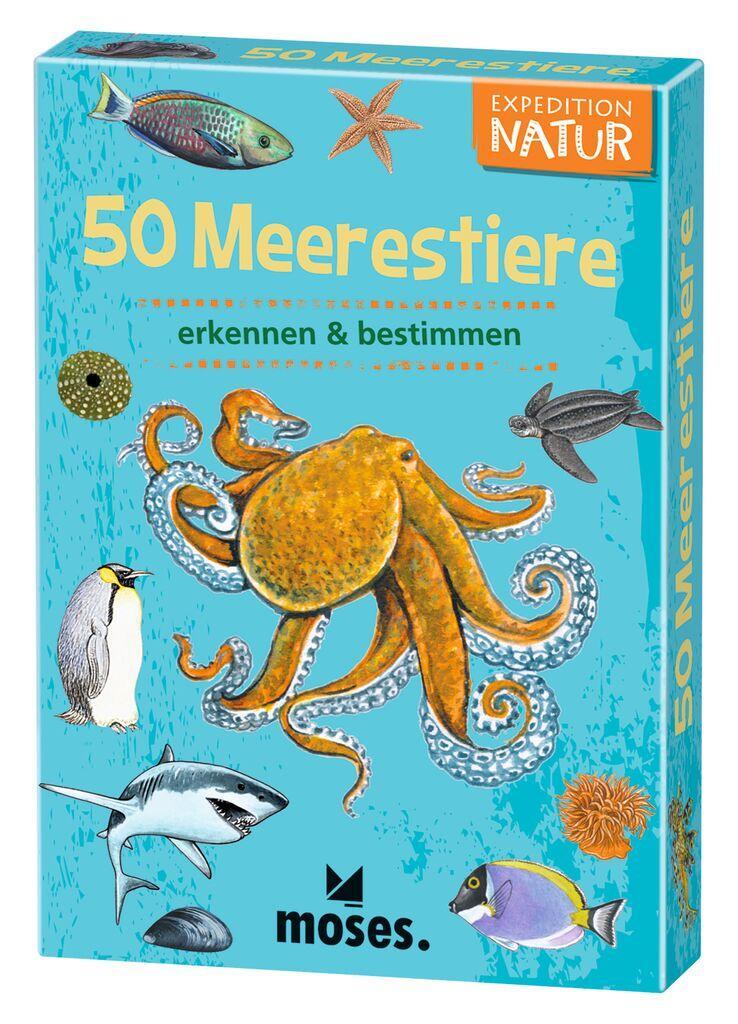 Cover: 4033477098214 | Expedition Natur 50 Meerestiere | erkennen &amp; bestimmen | Kessel | 2020