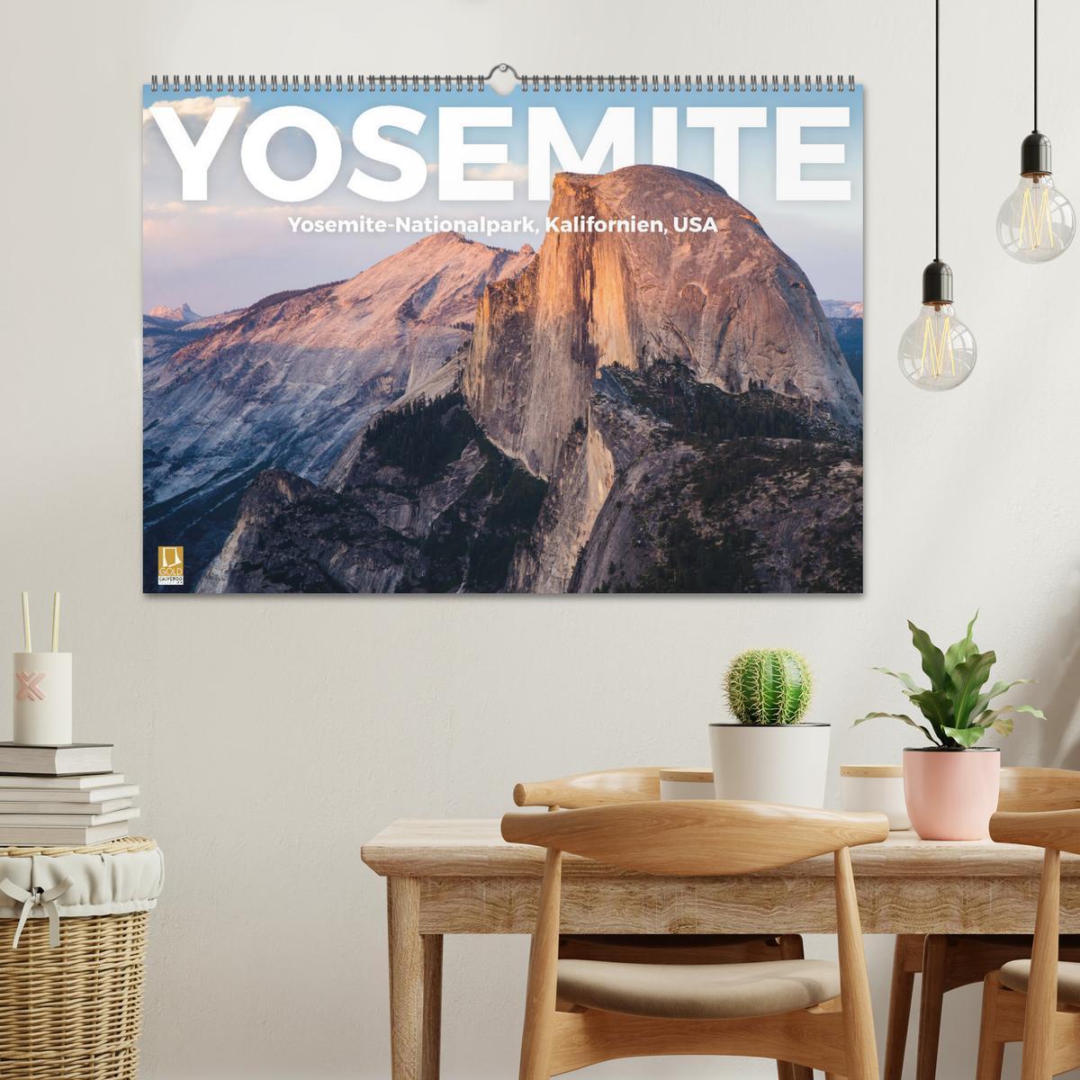 Bild: 9783435354337 | Yosemite - Nationalpark (Wandkalender 2025 DIN A2 quer), CALVENDO...