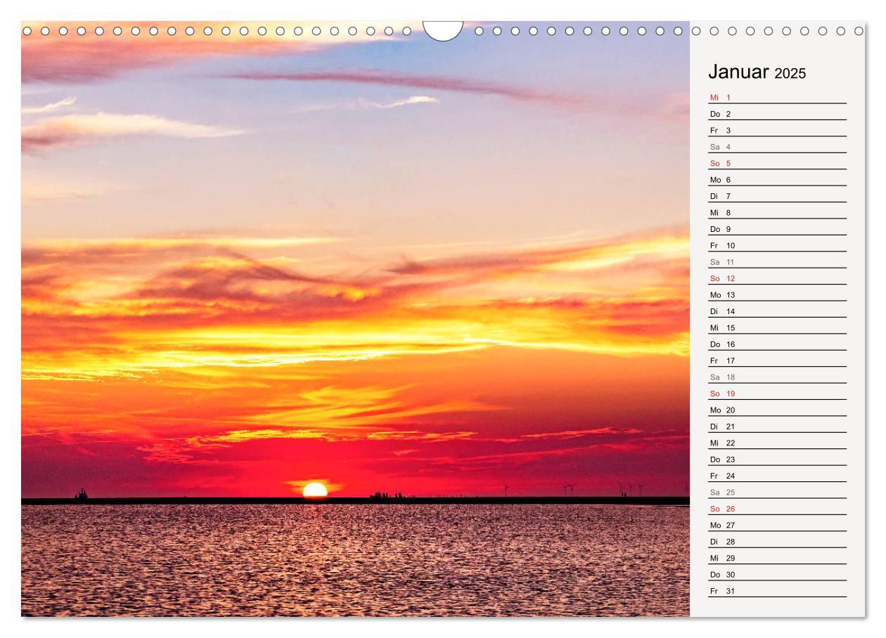 Bild: 9783435259274 | BORKUM Geburtstagskalender mit Planerfunktion (Wandkalender 2025...