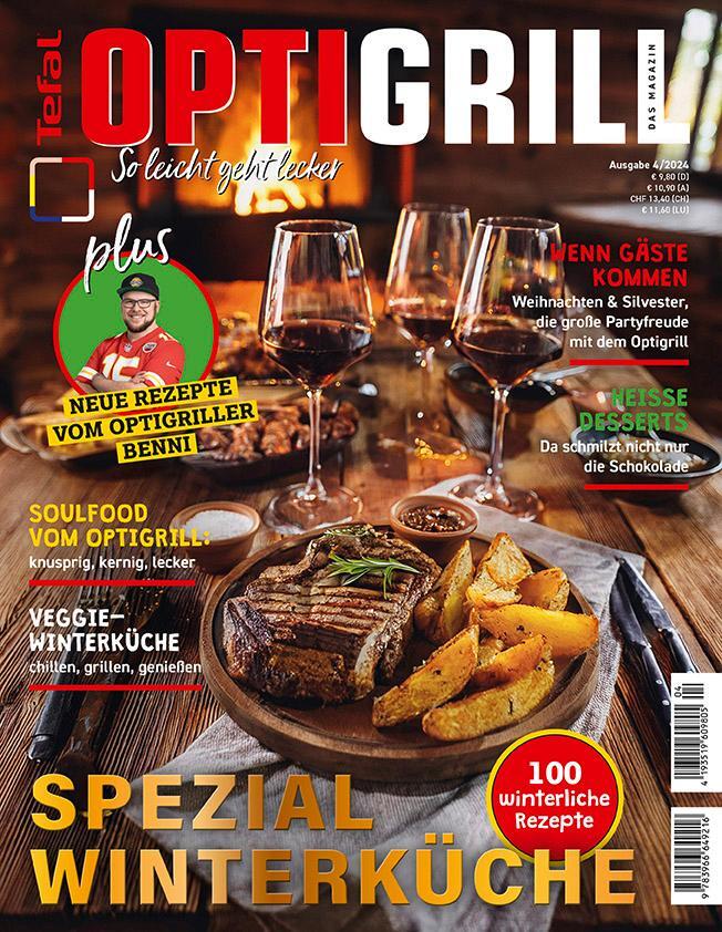 Cover: 9783966649216 | Tefal OptiGrill Magazin - Spezial Winterküche Weihnachten | Buch