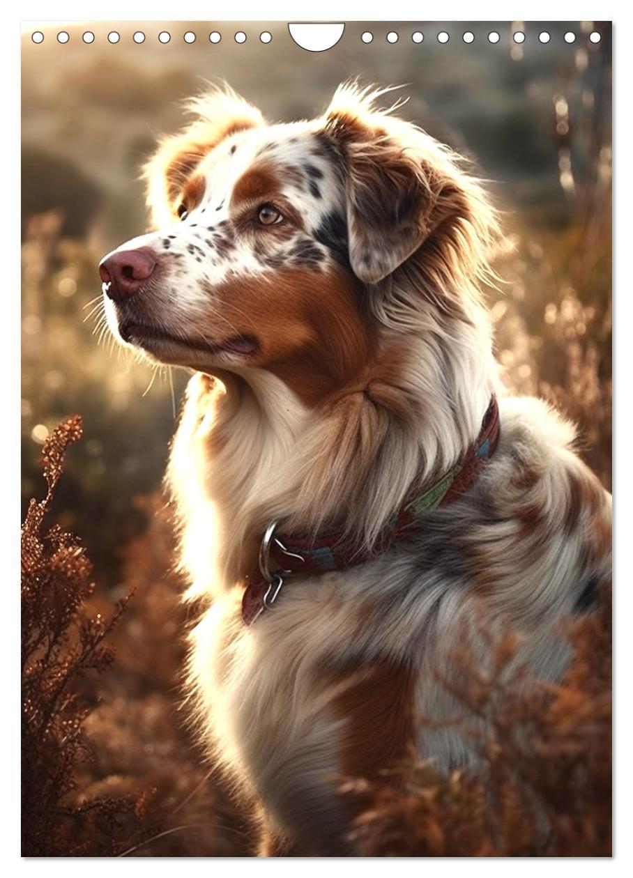 Bild: 9783435872602 | Australian Shepherd (Wandkalender 2025 DIN A4 hoch), CALVENDO...