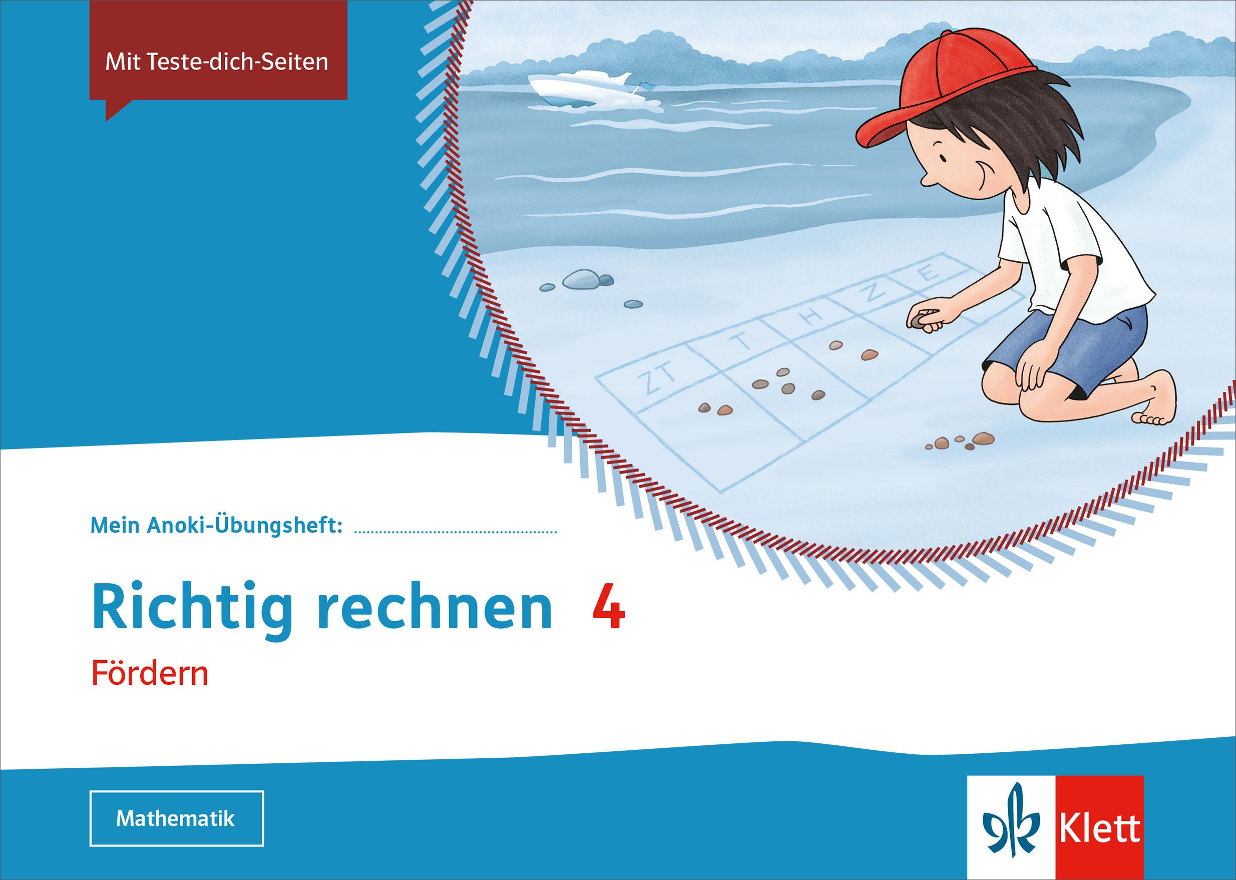 Cover: 9783121621187 | Mein Anoki-Übungsheft. Richtig Rechnen 4. Fördern. Übungsheft Klasse 4