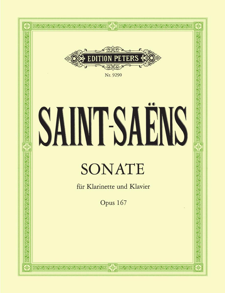 Cover: 9790014074814 | Clarinet Sonata Op. 167 | Camille Saint-Saëns | Taschenbuch | 25 S.