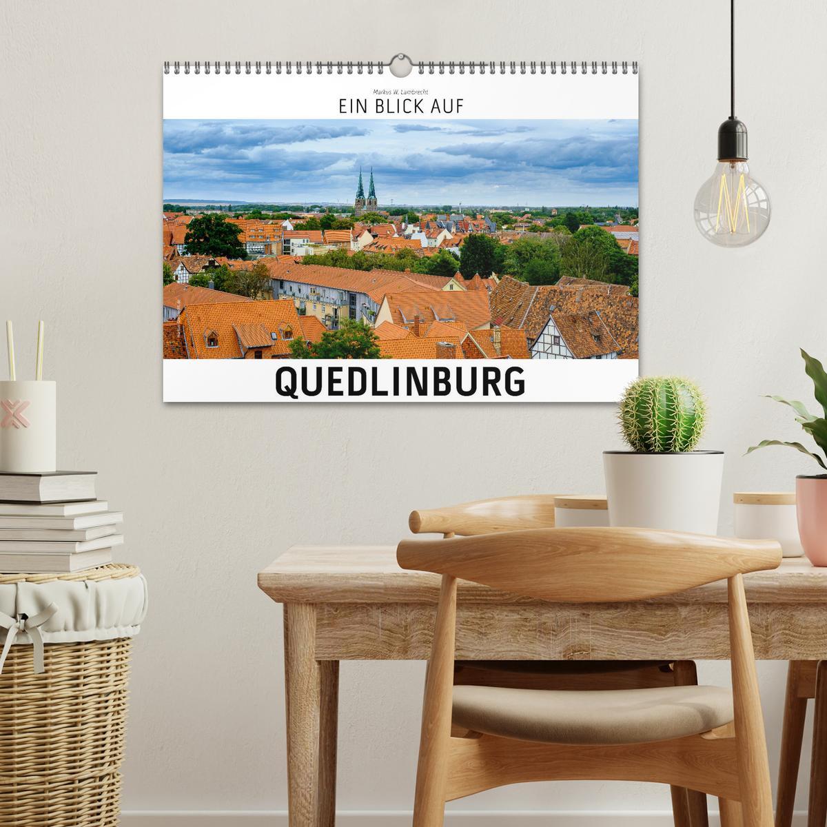 Bild: 9783383979309 | Ein Blick auf Quedlinburg (Wandkalender 2025 DIN A3 quer), CALVENDO...