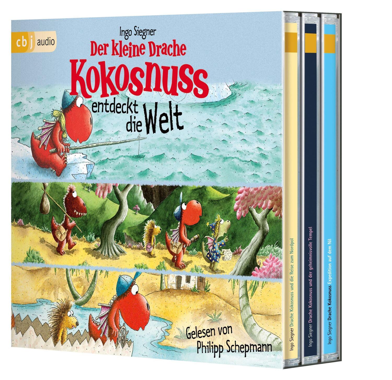 Cover: 9783837138948 | Der kleine Drache Kokosnuss entdeckt die Welt | Ingo Siegner | CD