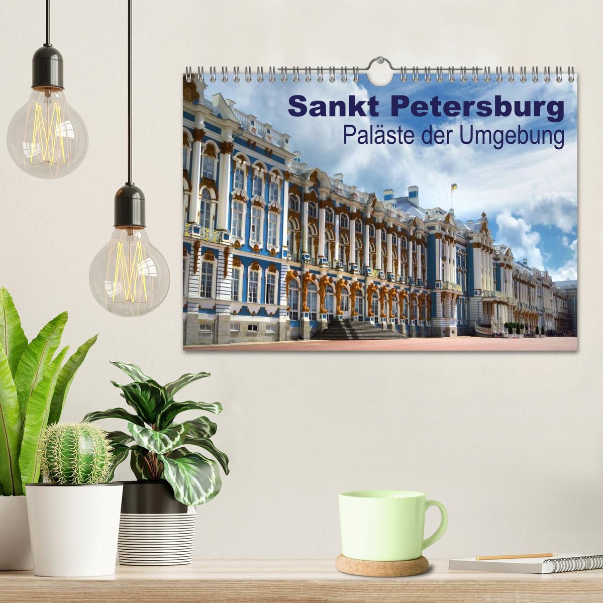 Bild: 9783435583874 | Sankt Petersburg - Paläste der Umgebung (Wandkalender 2025 DIN A4...