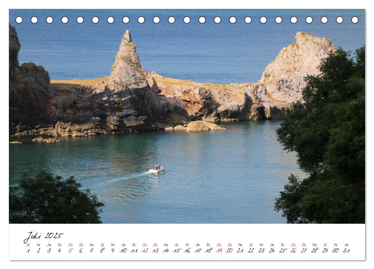 Bild: 9783435417247 | Reizvolles Südengland Devon und Cornwall (Tischkalender 2025 DIN A5...