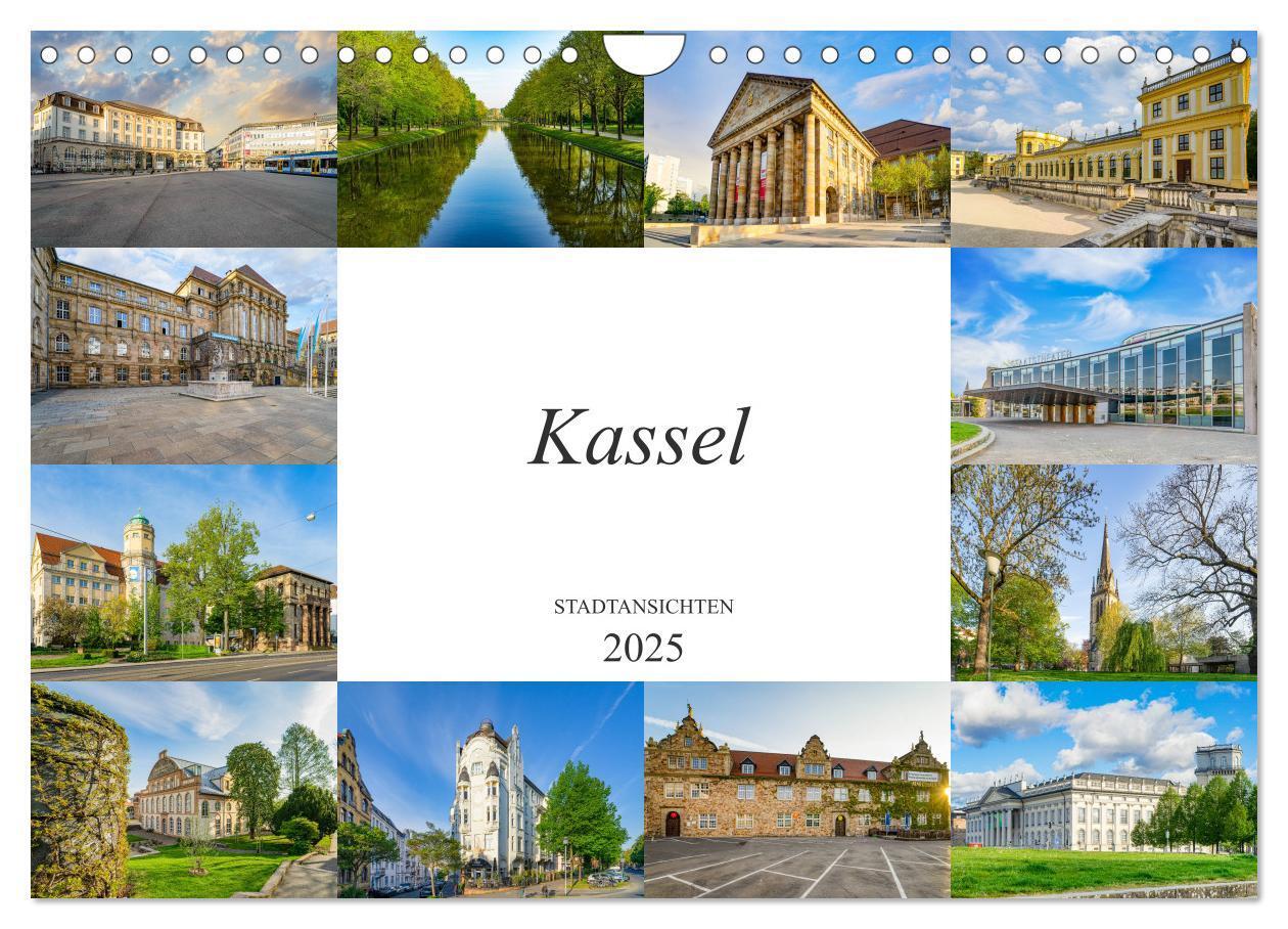 Cover: 9783435131372 | Kassel Stadtansichten (Wandkalender 2025 DIN A4 quer), CALVENDO...