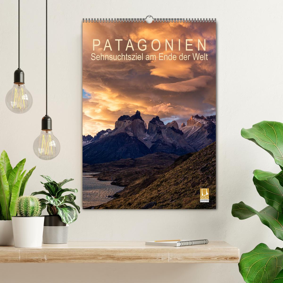 Bild: 9783435996353 | Patagonien: Sehnsuchtsziel am Ende der Welt (Wandkalender 2025 DIN...