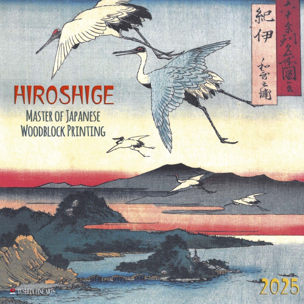 Cover: 9783959294287 | Hiroshige - Japanese Woodblock Printing 2025 | Kalender 2025 | 28 S.