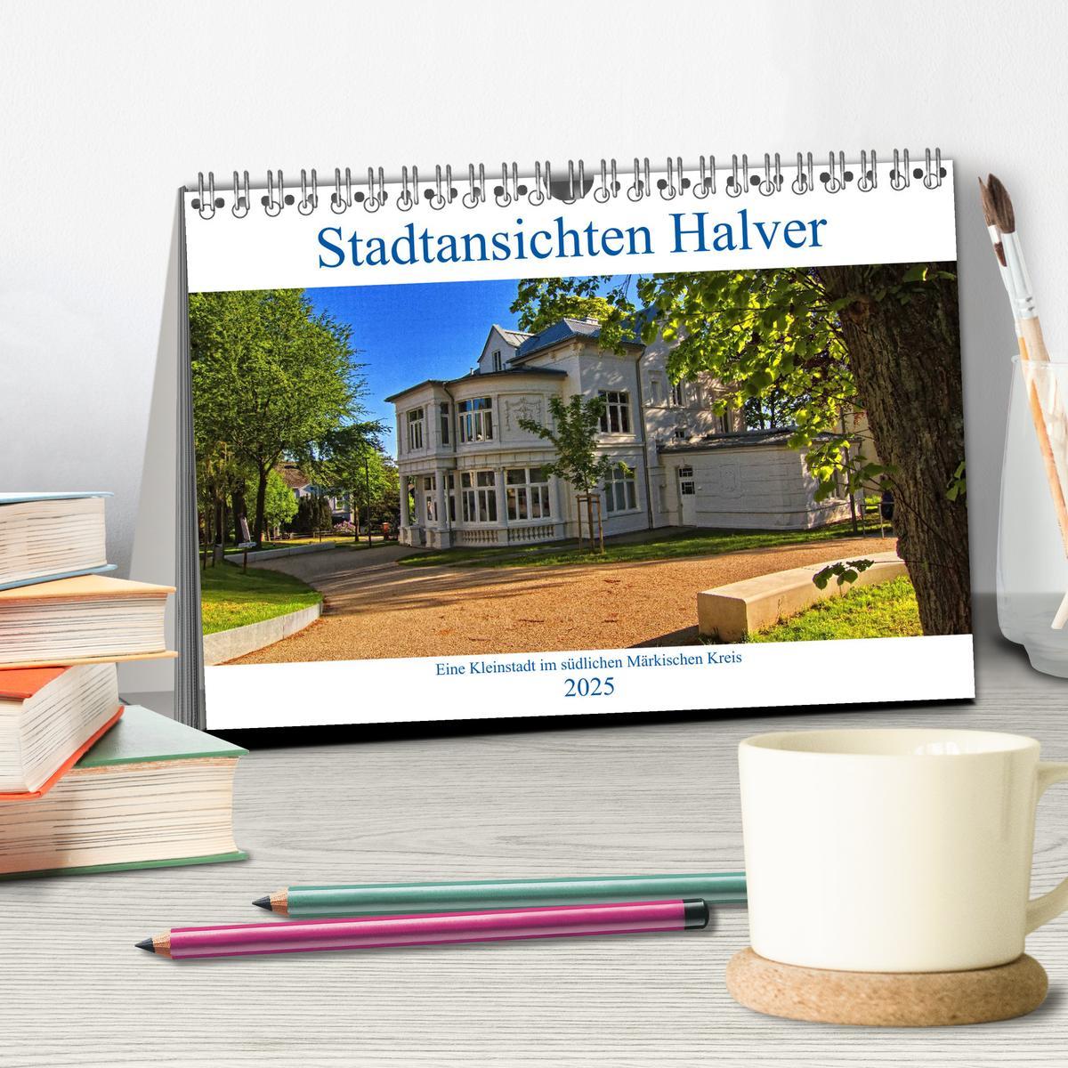 Bild: 9783435195275 | Stadtansichten Halver (Tischkalender 2025 DIN A5 quer), CALVENDO...