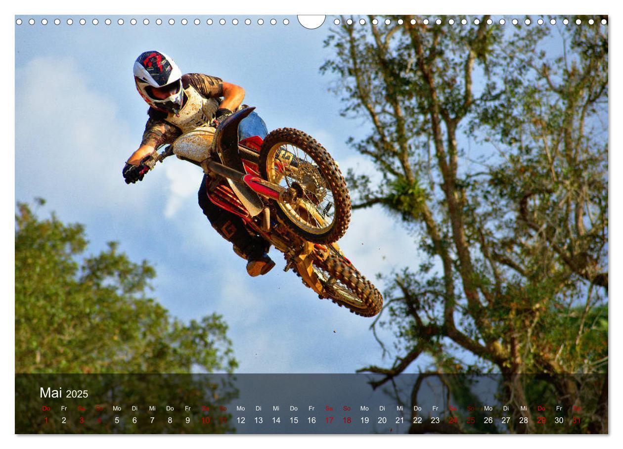 Bild: 9783435328376 | Motocross - Adrenalin pur (Wandkalender 2025 DIN A3 quer), CALVENDO...