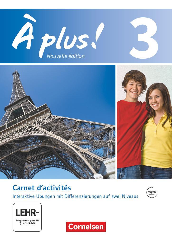 Cover: 9783061210656 | À plus! Nouvelle édition. Band 3. Carnet d'activités mit...