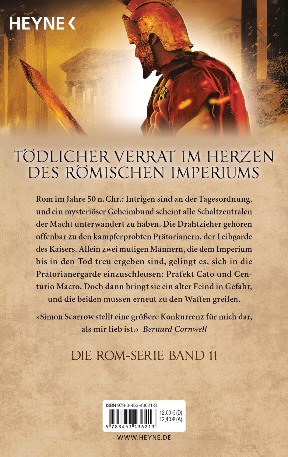 Bild: 9783453436213 | Die Garde | Die Rom-Serie 11 | Simon Scarrow | Taschenbuch | Rom-Serie