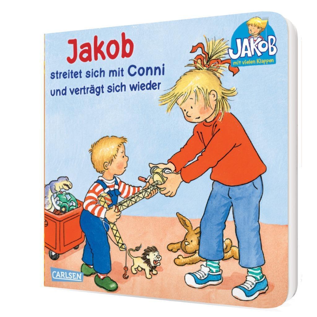 Bild: 9783551167606 | Jakob-Bücher: Jakob streitet sich mit Conni und verträgt sich wieder