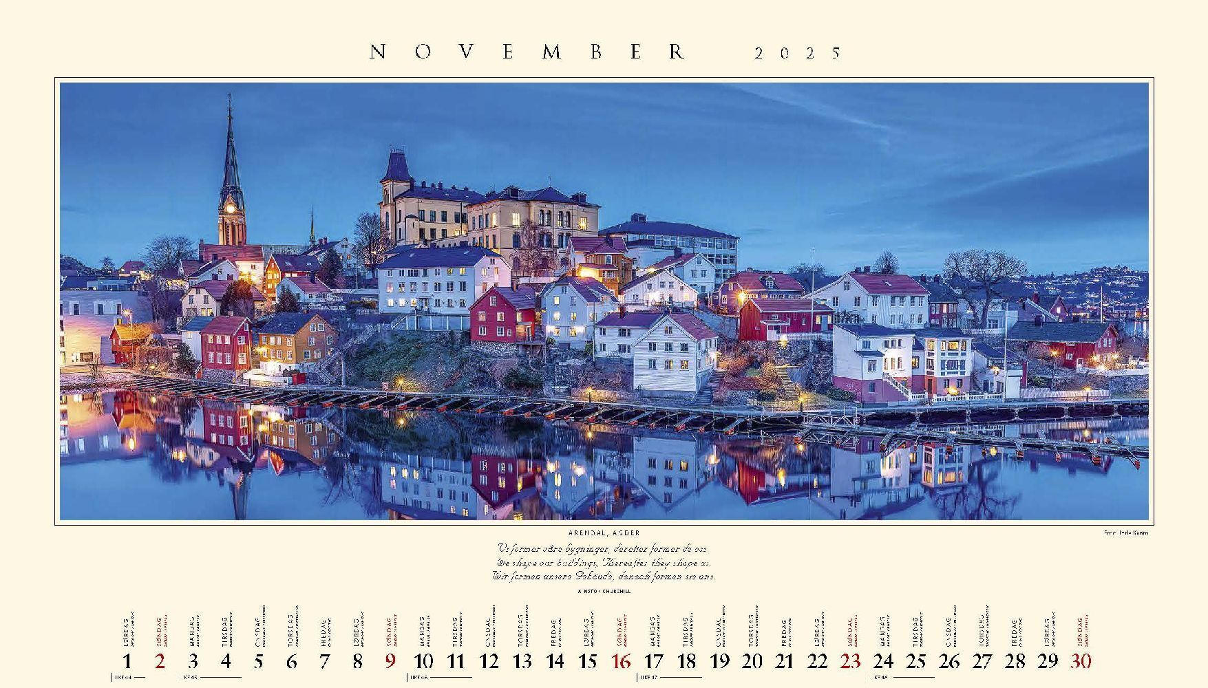 Bild: 9783930232970 | Panorama Norwegen 2025 Tischkalender | Kalender | In Schuber | Deutsch