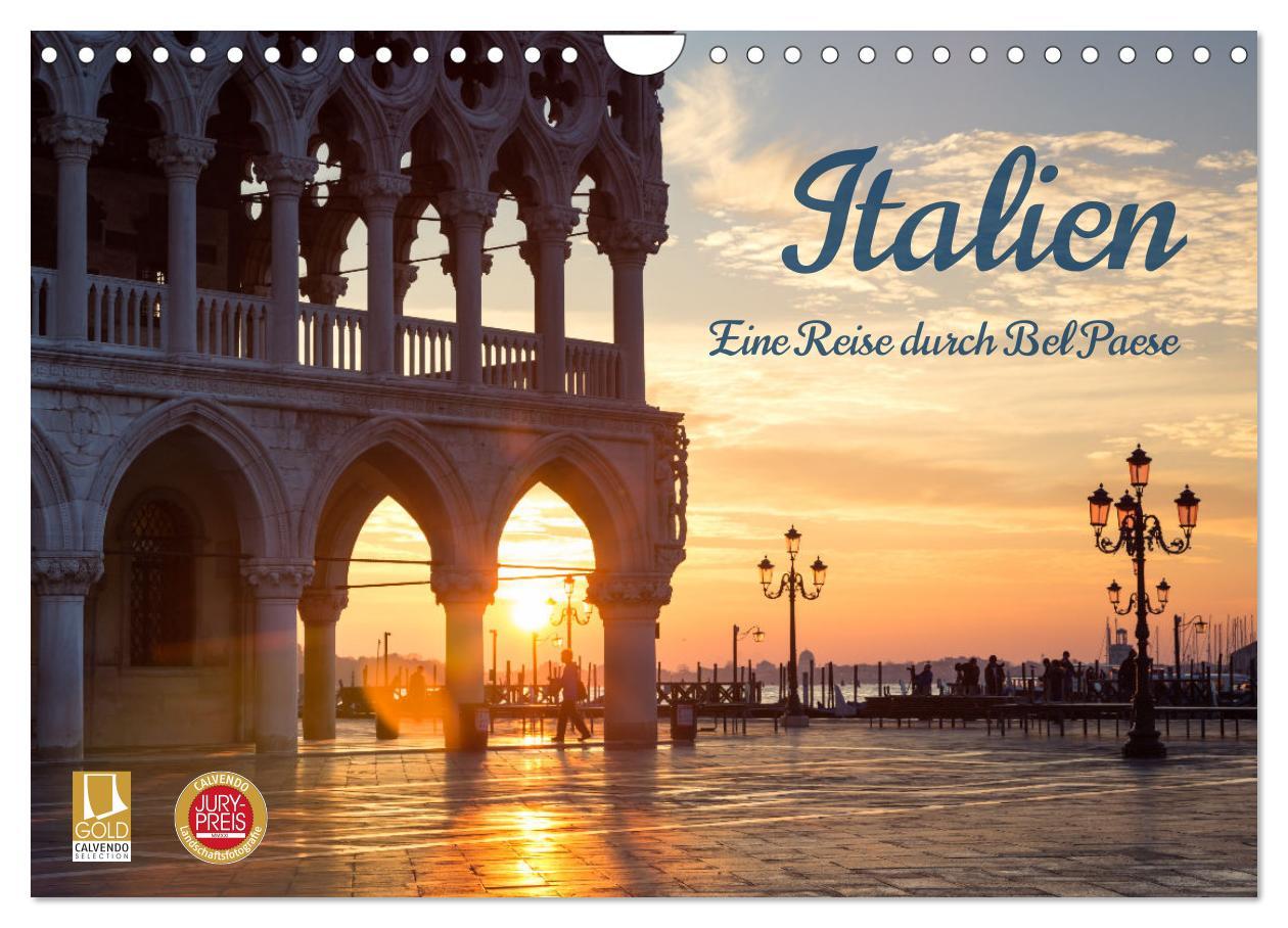 Cover: 9783435042562 | Italien - Eine Reise durch Bel Paese (Wandkalender 2025 DIN A4...