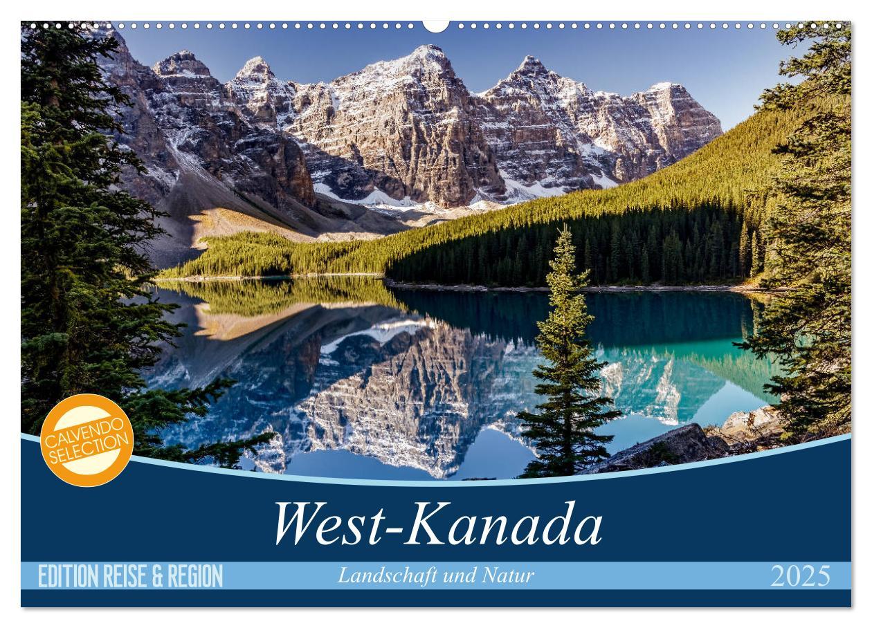 Cover: 9783435831999 | West-Kanada (Wandkalender 2025 DIN A2 quer), CALVENDO Monatskalender