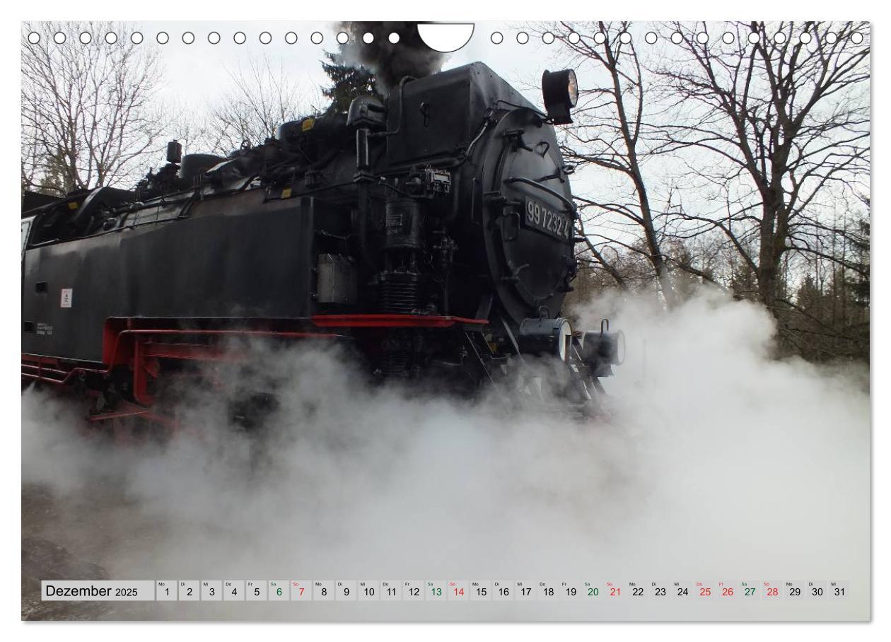 Bild: 9783435670260 | Unter Dampf durch den Harz (Wandkalender 2025 DIN A4 quer),...