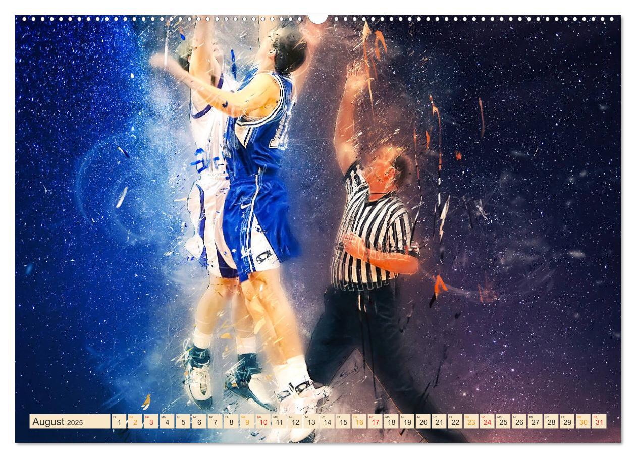 Bild: 9783435324774 | Basketball extrem (Wandkalender 2025 DIN A2 quer), CALVENDO...