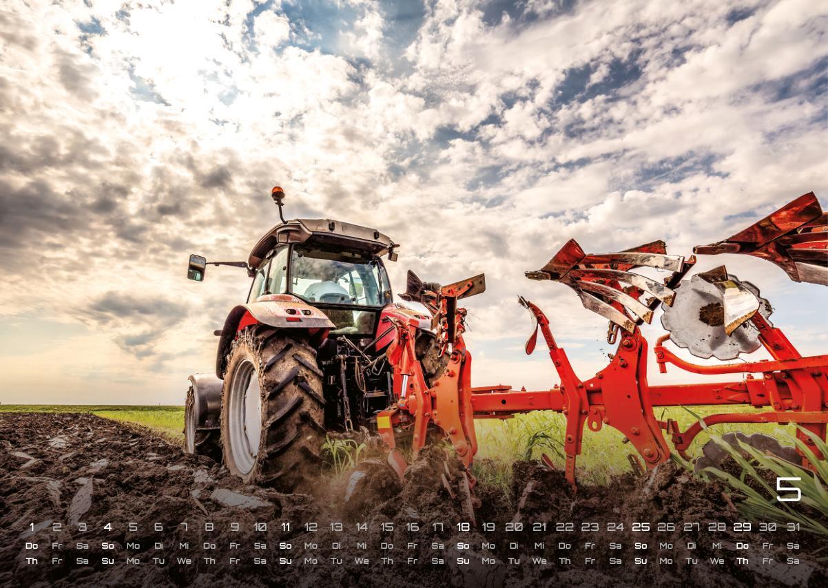 Bild: 9783986734428 | Landmaschinen - Traktor - 2025 - Kalender DIN A3 | GP-Fever.de | 15 S.