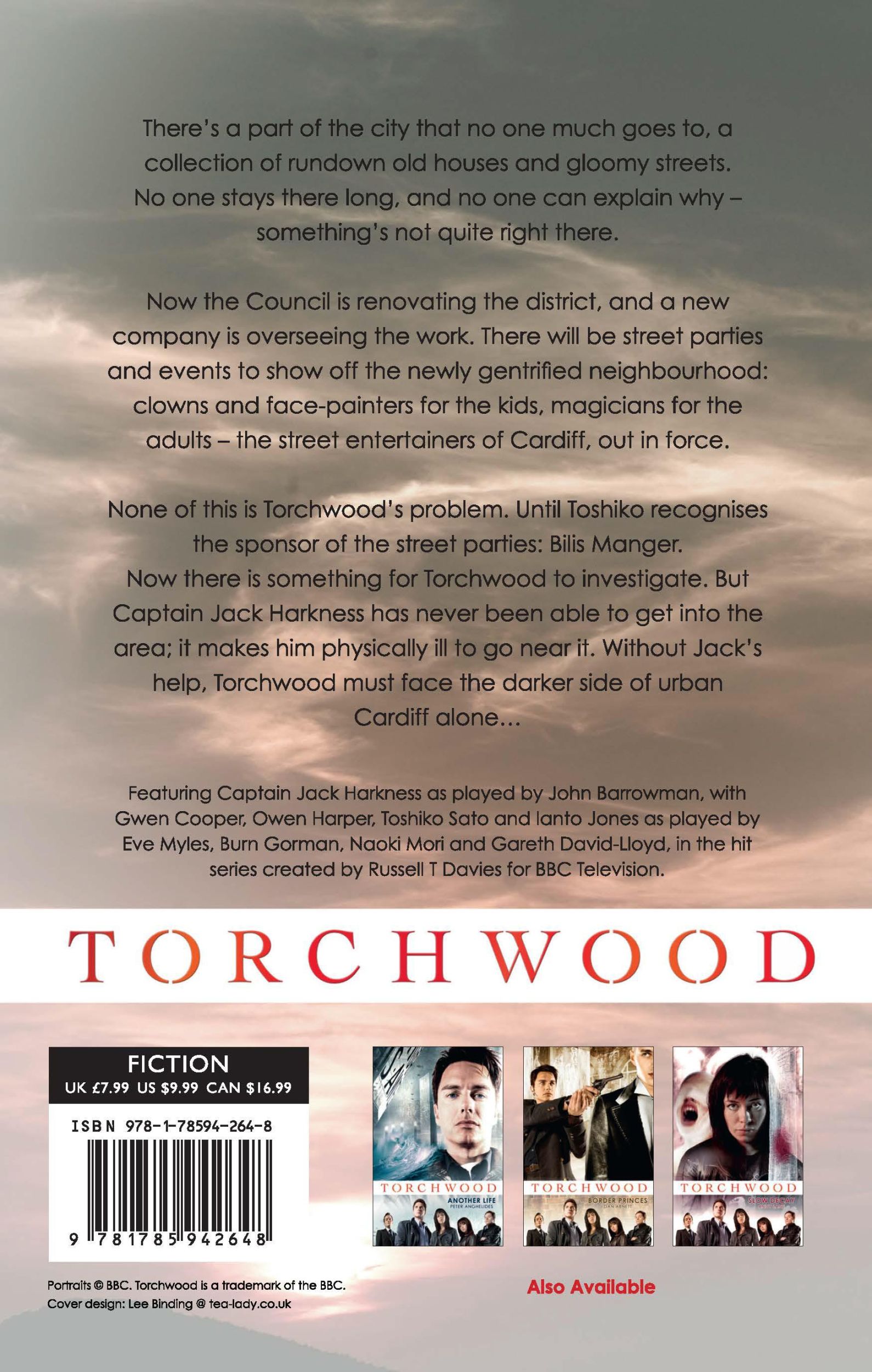 Rückseite: 9781785942648 | Torchwood: The Twilight Streets | Gary Russell | Taschenbuch | 2017