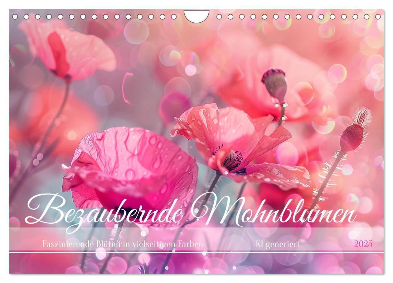 Cover: 9783383814549 | Bezaubernde Mohnblumen (Wandkalender 2025 DIN A4 quer), CALVENDO...