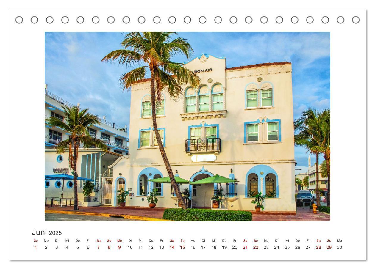 Bild: 9783457152690 | Miami - pulsierende Metropole (Tischkalender 2025 DIN A5 quer),...