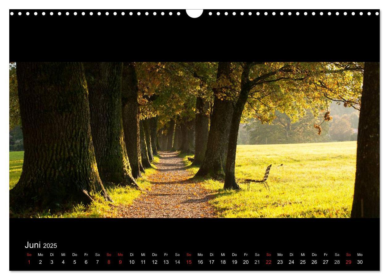 Bild: 9783435752553 | Alpenrand zwischen Isar und Lech (Wandkalender 2025 DIN A3 quer),...