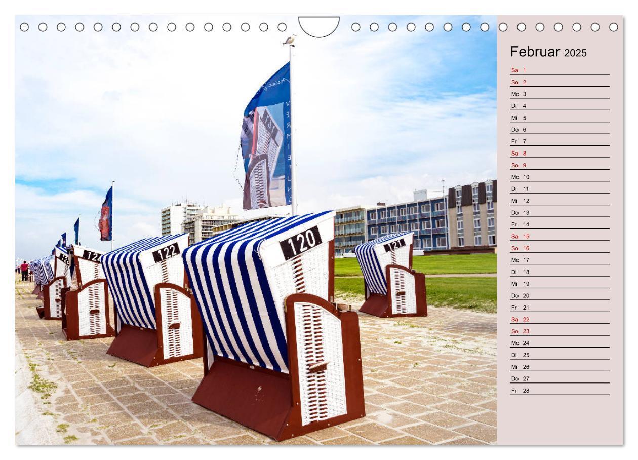 Bild: 9783435343959 | NORDERNEY Geburtstagskalender mit Planerfunktion (Wandkalender 2025...