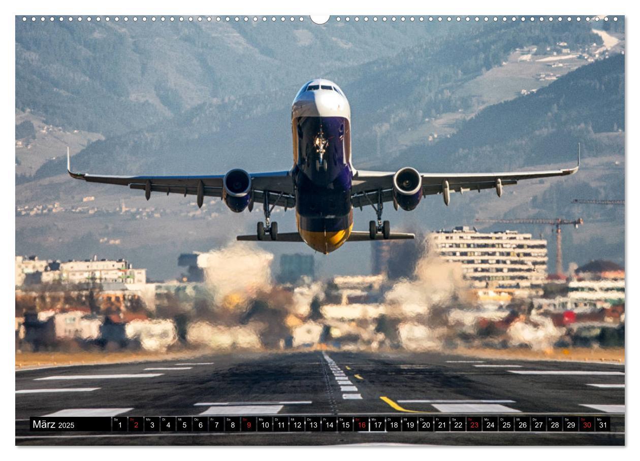 Bild: 9783435276547 | Flugzeugkalender 2025 (Wandkalender 2025 DIN A2 quer), CALVENDO...