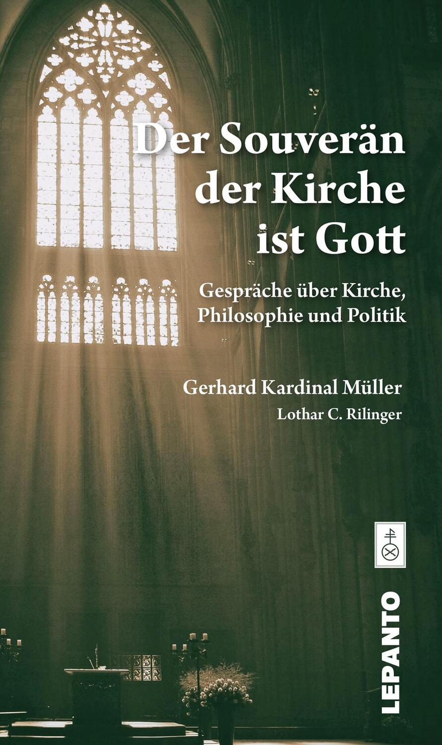 Cover: 9783942605304 | Der Souverän der Kirche ist Gott | Gerhard Ludwig Müller | Taschenbuch