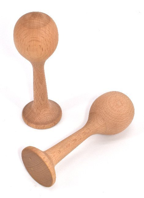 Cover: 4250258311861 | Kleine Holz-Maracas (Paar) | Stück | In Karton | Schlaginstrument