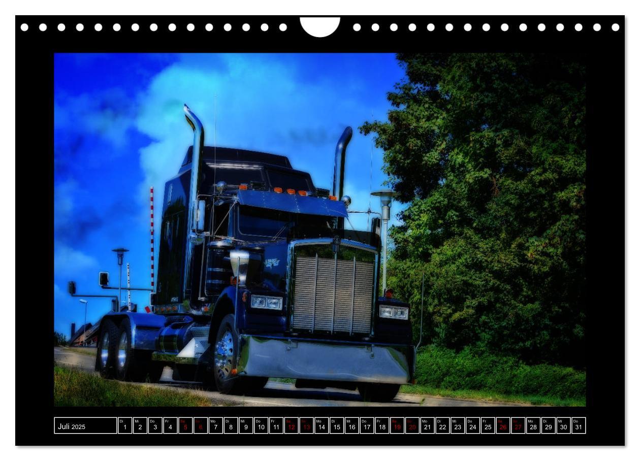 Bild: 9783435391158 | Kenworth W900 PHOTOART (Wandkalender 2025 DIN A4 quer), CALVENDO...