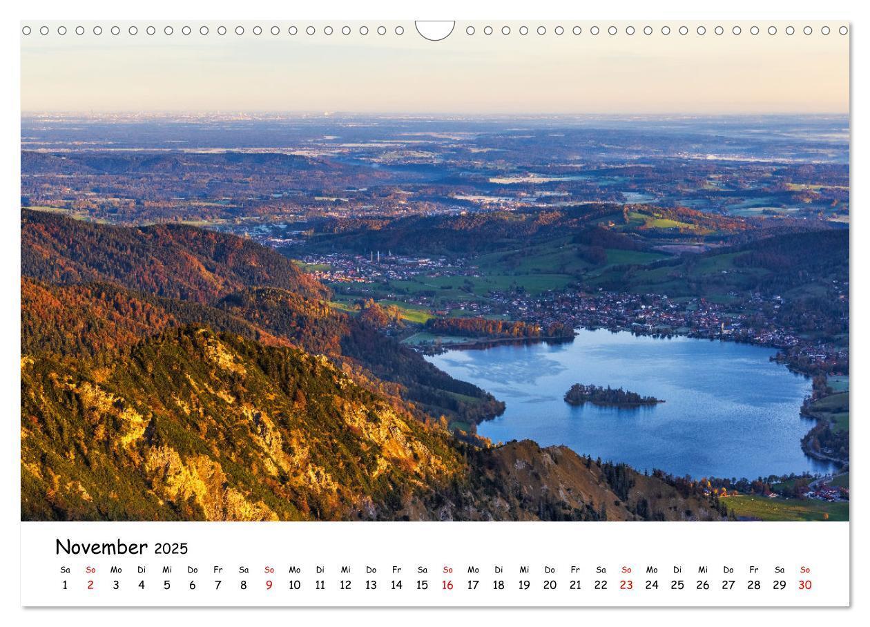 Bild: 9783435033584 | Malerische Seen im bayerischen Voralpenland (Wandkalender 2025 DIN...