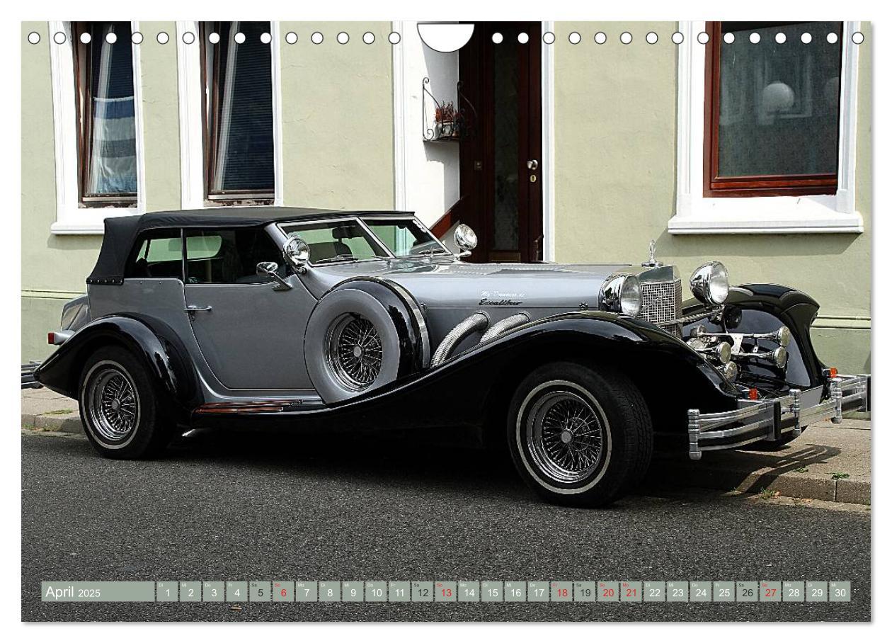 Bild: 9783435494194 | Oldtimer vergangenger Jahrzehnte (Wandkalender 2025 DIN A4 quer),...