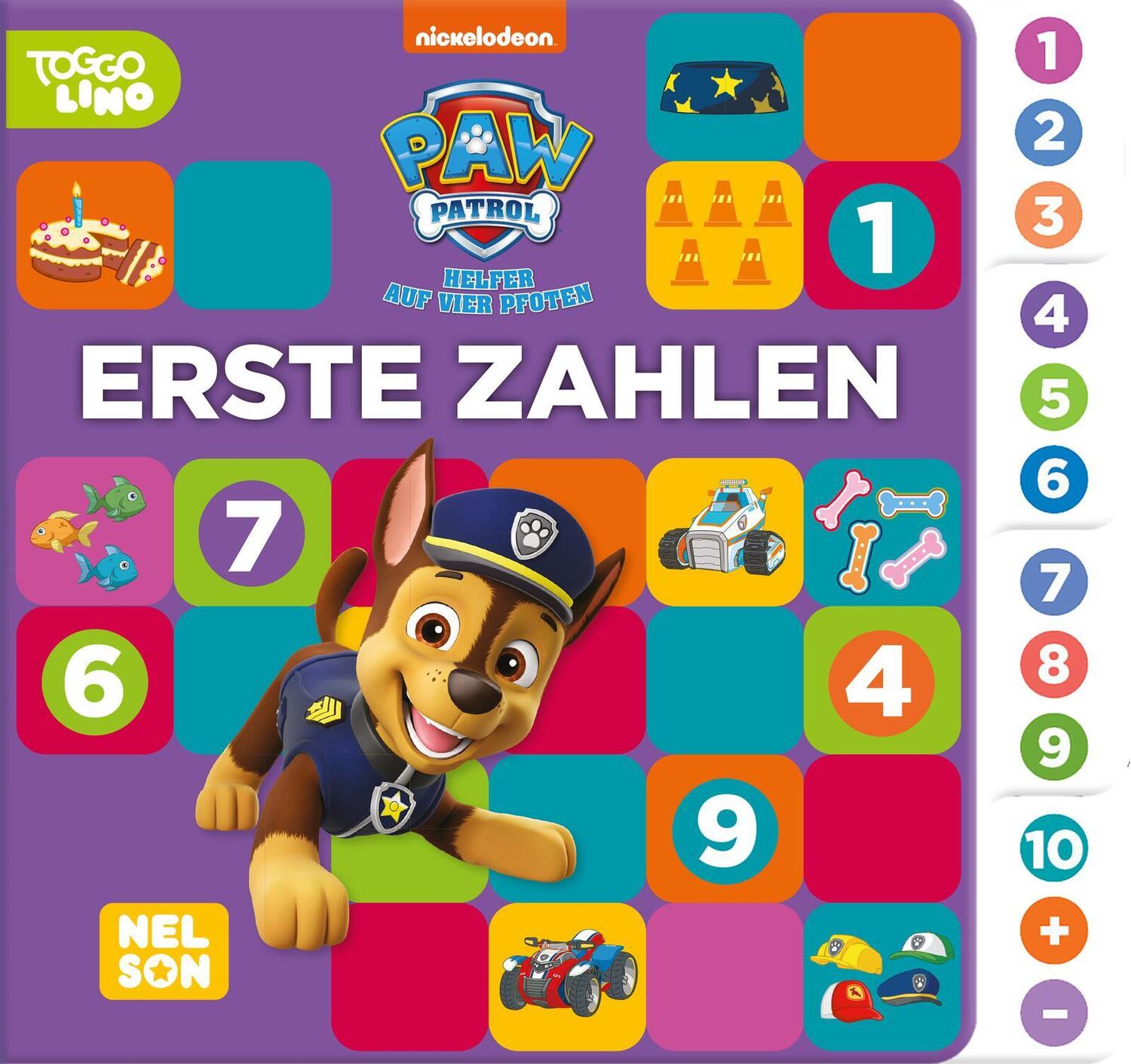 Cover: 9783845125350 | PAW Patrol Lernbuch: Erste Zahlen | Buch | PAW Patrol Lernbuch | 10 S.