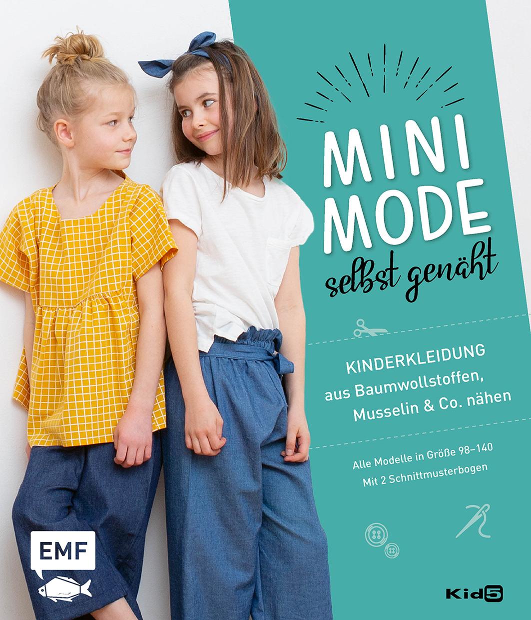 Cover: 9783960934905 | Minimode selbstgenäht - Kinderkleidung aus Baumwollstoffen,...