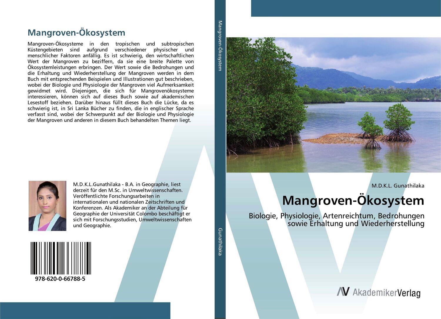 Cover: 9786200667885 | Mangroven-Ökosystem | M. D. K. L. Gunathilaka | Taschenbuch | 136 S.