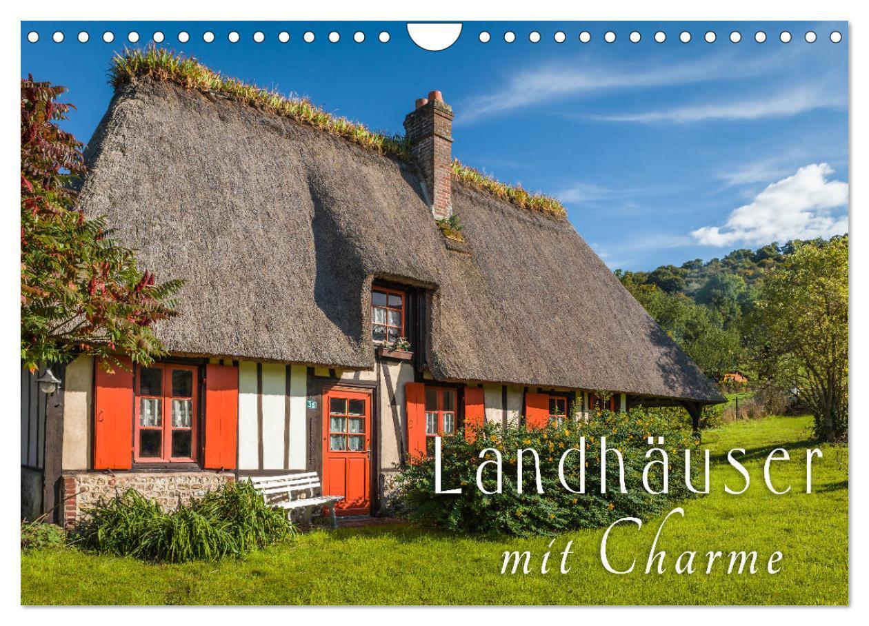 Cover: 9783435567720 | Landhäuser mit Charme (Wandkalender 2025 DIN A4 quer), CALVENDO...